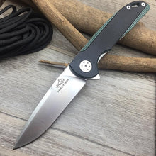 Load image into Gallery viewer, FREETIGER FT901 NEW Folding Pocket Knife D2 Blade G10 Handle Ball Bearing Survival Hunting Camping Portable Tactical EDC Knives
