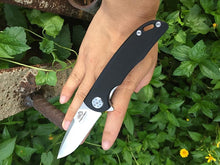 Load image into Gallery viewer, FREETIGER FT901 NEW Folding Pocket Knife D2 Blade G10 Handle Ball Bearing Survival Hunting Camping Portable Tactical EDC Knives
