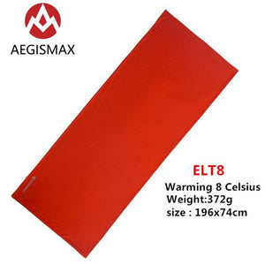 AEGISMAX Adult Outdoor Camping Travel Portable imported Thermolite Sleeping Bag Liner can keep warming 8 Celsius
