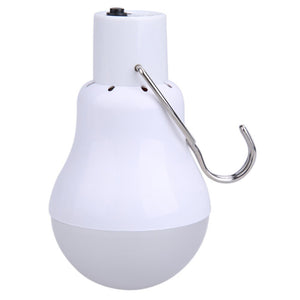 Portable Outdoor 130LM Solar Power Light USB LED Bulb Lamp Hanging Lighting Camping Tent Fishing Emergency Light