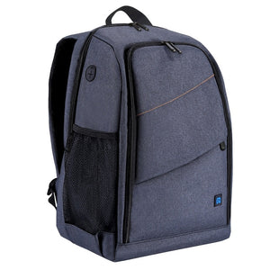 PULUZ Photo Backpack DSLR Bag Tripod Bag Outdoor Portable Waterproof Camera Photography Sac Appareil Reflex Black Sac appareil