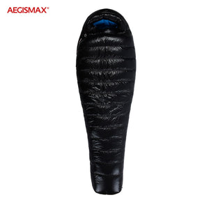 AEGISMAX G Outdoor Camping -22℉~-10℉ Sleeping Bag Winter 95% Goose Down FP800 Warm 15D Nylon Waterproof Sleeping Bag Comfort