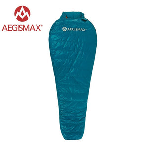 AEGISMAX Outdoor Camping Ultralight Mummy 95% 800FP Goose Down Sleeping Bag Spring Autumn Winter Tent Light weight Sleeping Bag