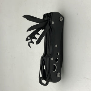 Black Multifunctional Swiss Knife Multi Purpose Army Folding Pocket Knife Outdoor Camping Survival EDC Tool