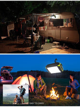 Load image into Gallery viewer, 30 LED Camping Lantern Light Flasher Mobile Power Bank Flashlight USB Port Camping Tent Light Outdoor Portable Hanging Lamp
