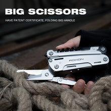 Load image into Gallery viewer, New Multitools Folding Plier EDC Scissors Camping Multi Tools Pliers Screwdriver Bits Multifunctional EDC Tool Knife Survival
