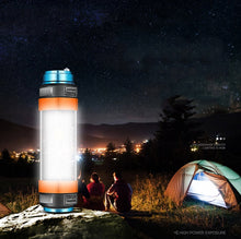 Load image into Gallery viewer, USB LED Camping Lantern 7800mAH Tent Light Lamp IP68 Waterproof Rechargeable Magnetic Hiking Working Fishing SOS Flashlight
