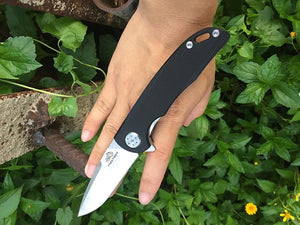 FREETIGER FT901 NEW Folding Pocket Knife D2 Blade G10 Handle Ball Bearing Survival Hunting Camping Portable Tactical EDC Knives