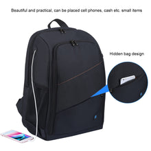 Load image into Gallery viewer, PULUZ Photo Backpack DSLR Bag Tripod Bag Outdoor Portable Waterproof Camera Photography Sac Appareil Reflex Black Sac appareil
