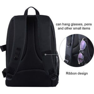 PULUZ Photo Backpack DSLR Bag Tripod Bag Outdoor Portable Waterproof Camera Photography Sac Appareil Reflex Black Sac appareil