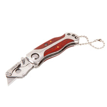 Load image into Gallery viewer, WORKPRO Portable KeyChain Knife Mini Folding Knife Camping Key Ring Knife
