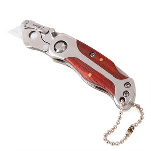 WORKPRO Portable KeyChain Knife Mini Folding Knife Camping Key Ring Knife