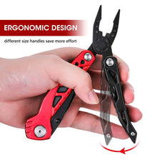 Load image into Gallery viewer, Multitool GHK-LP91 13 In 1 Folding-Knife Kitchen Bottle Opener Sharp Pocket Pliers Saw Blade Outdoor Camping
