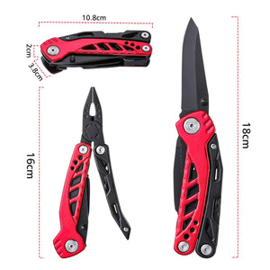 Multitool GHK-LP91 13 In 1 Folding-Knife Kitchen Bottle Opener Sharp Pocket Pliers Saw Blade Outdoor Camping