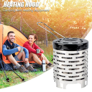 Mini Heater Outdoor Travel Camping Equipment Warmer Heating Stove Tent Radial Flame Heating Cover