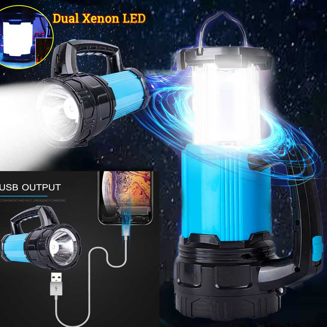 Solar Power Lamp Flashlight USB Port Camping Tent Light Outdoor Portable Hanging Lamp LED Lantern Hiking Emergencies Light