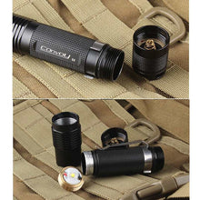 Load image into Gallery viewer, Convoy Portable S2+ Black L2 7135x8 3/5mode EDC LED Flashlight 18650 U2-1A T6-3B T6-4C T5-5B T4-7A Torch for Camping Hunting
