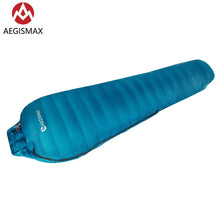 Load image into Gallery viewer, AEGISMAX M2 new upgrade Ultralight  Mummy 95%White Goose Down Sleeping Bag Outdoor Camping Hiking Fully lining structure
