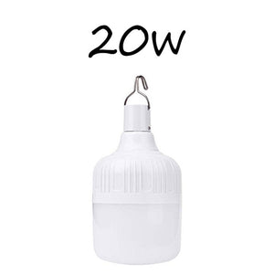 Outdoor Bulb USB Rechargeable LED Emergency Lights Portable Tent Lamp Battery Lantern BBQ Camping light for Patio/Porch/Garden