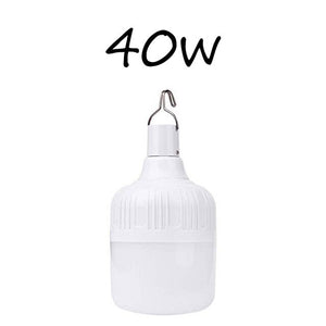 Outdoor Bulb USB Rechargeable LED Emergency Lights Portable Tent Lamp Battery Lantern BBQ Camping light for Patio/Porch/Garden