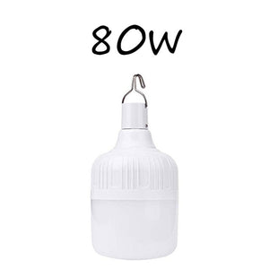 Outdoor Bulb USB Rechargeable LED Emergency Lights Portable Tent Lamp Battery Lantern BBQ Camping light for Patio/Porch/Garden