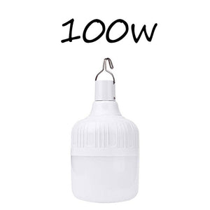 Outdoor Bulb USB Rechargeable LED Emergency Lights Portable Tent Lamp Battery Lantern BBQ Camping light for Patio/Porch/Garden