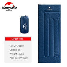 Load image into Gallery viewer, Naturehike Ultralight  Portable Envelope Cotton Outdoor Camping Sleeping Bag NH19S015-D
