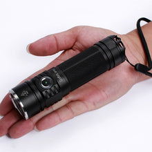 Load image into Gallery viewer, Sofirn SP33 LED Flashlight Powerful Torch 3000lm IPX8 26650 18650 CREE XHP50.2 Light LED Portable Lamp Power Indicator Lanterna
