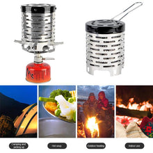 Load image into Gallery viewer, Mini Heater Outdoor Travel Camping Equipment Warmer Heating Stove Tent Radial Flame Heating Cover
