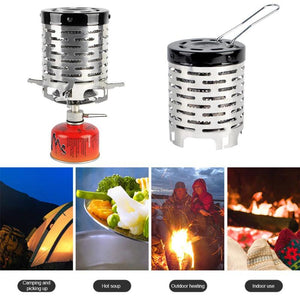 Mini Heater Outdoor Travel Camping Equipment Warmer Heating Stove Tent Radial Flame Heating Cover