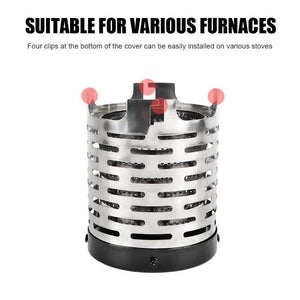 Mini Heater Outdoor Travel Camping Equipment Warmer Heating Stove Tent Radial Flame Heating Cover