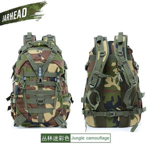 Tactical Reflective Backpack Outdoor Molle Camouflage Rucksack Military Assault Bag Hiking Camping Hunting Travel Bag