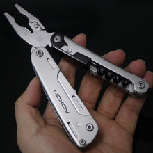 Load image into Gallery viewer, New Multitools Folding Plier EDC Scissors Camping Multi Tools Pliers Screwdriver Bits Multifunctional EDC Tool Knife Survival
