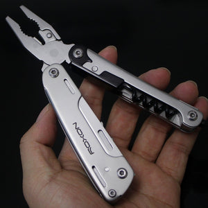 New Multitools Folding Plier EDC Scissors Camping Multi Tools Pliers Screwdriver Bits Multifunctional EDC Tool Knife Survival