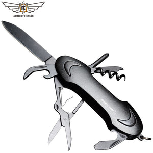 ALMIGHTY EAGLE Multifunction tools Portable tool Scissors Screwdriver Army Pocket Swiss Knife Camping Survival equipment