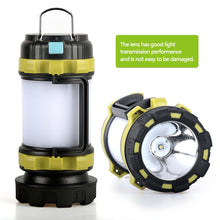 Load image into Gallery viewer, Camp Lamp LED Camping Light USB Rechargeable Flashlight Dimmable Spotlight Work Light Waterproof Searchlight Emergency Torch
