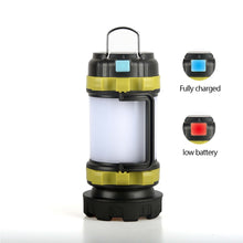 Load image into Gallery viewer, Camp Lamp LED Camping Light USB Rechargeable Flashlight Dimmable Spotlight Work Light Waterproof Searchlight Emergency Torch
