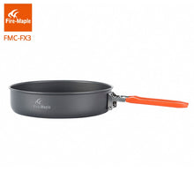 Load image into Gallery viewer, Fire Maple Outdoor Camping Hiking Picnic Portable Hard Aluminum Alloy 0.9L Frying Pan Folding Handle High Quality Tableware
