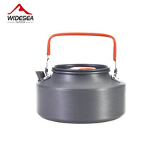 Load image into Gallery viewer, Widesea 1.1L camping kettle outdoor coffee kettle camping tableware travel tableware outdoor picnic set
