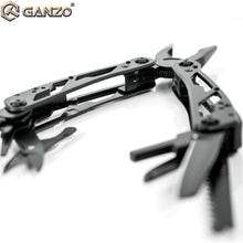 Load image into Gallery viewer, Ganzo G202B MultiTools set Folding Pliers Fishing Camping Survival EDC Bits Gear crimper Pocket Knife Plier wire cutter stripper
