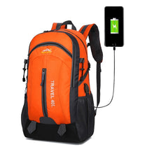 Load image into Gallery viewer, 40L Waterproof travel Hiking Backpacks for Men Male Unisex Sport Bag Pack USB Outdoor Mountaineering Climbing Camping Bag 2019
