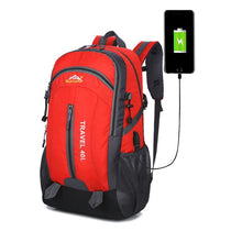 Load image into Gallery viewer, 40L Waterproof travel Hiking Backpacks for Men Male Unisex Sport Bag Pack USB Outdoor Mountaineering Climbing Camping Bag 2019
