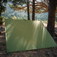 Load image into Gallery viewer, FLAME&#39;S CREED Ultralight Tarp Lightweight MINI Sun Shelter Camping Mat Tent Footprint 15D Nylon Silicone 160g Tenda Para Carro
