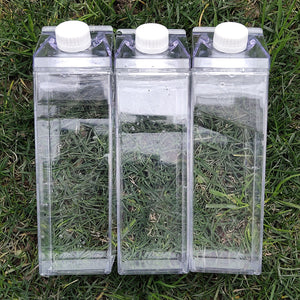 My 500ml Outdoor Sport Kitchen Transparent Milk Water Bottle Drinkware Creative Climbing Tour Hiking Adults Sport Water Bottles