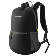 Load image into Gallery viewer, Gonex 20L Ultralight Backpack Foldable Daypack Nylon Black Bag for School Travel Hiking Outdoor Sport 2019 Family Activity
