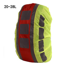 Load image into Gallery viewer, 20-55L New Reflective Backpack Rain Cover Outdoor Travel Camping Sport Bag Dustproof Waterproof Rainproof Cover for Backpacks
