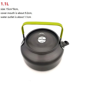 Camping Outdoor Cookware Set Cooking Carabiner Travel Tableware Cutlery Utensils Hiking Picnic Camping Cookware Equipment Set