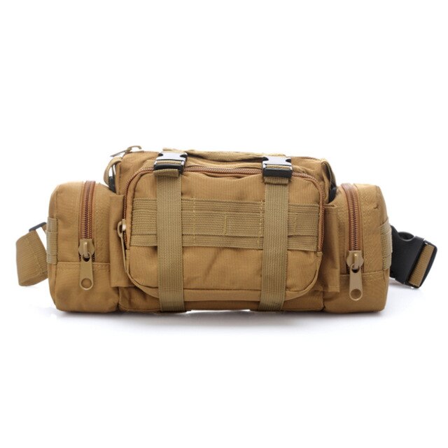 Outdoor Military Tactical Waist Bag Waterproof Nylon Camping Hiking Backpack Pouch Hand Bag military bolsa Style mochila