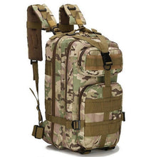 Load image into Gallery viewer, 25L 3P Tactical Backpack Military Army Outdoor Bag Rucksack Men Camping Tactical Backpack Hiking Sports Molle Pack Climbing Bags
