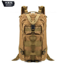 Load image into Gallery viewer, 25L 3P Tactical Backpack Military Army Outdoor Bag Rucksack Men Camping Tactical Backpack Hiking Sports Molle Pack Climbing Bags
